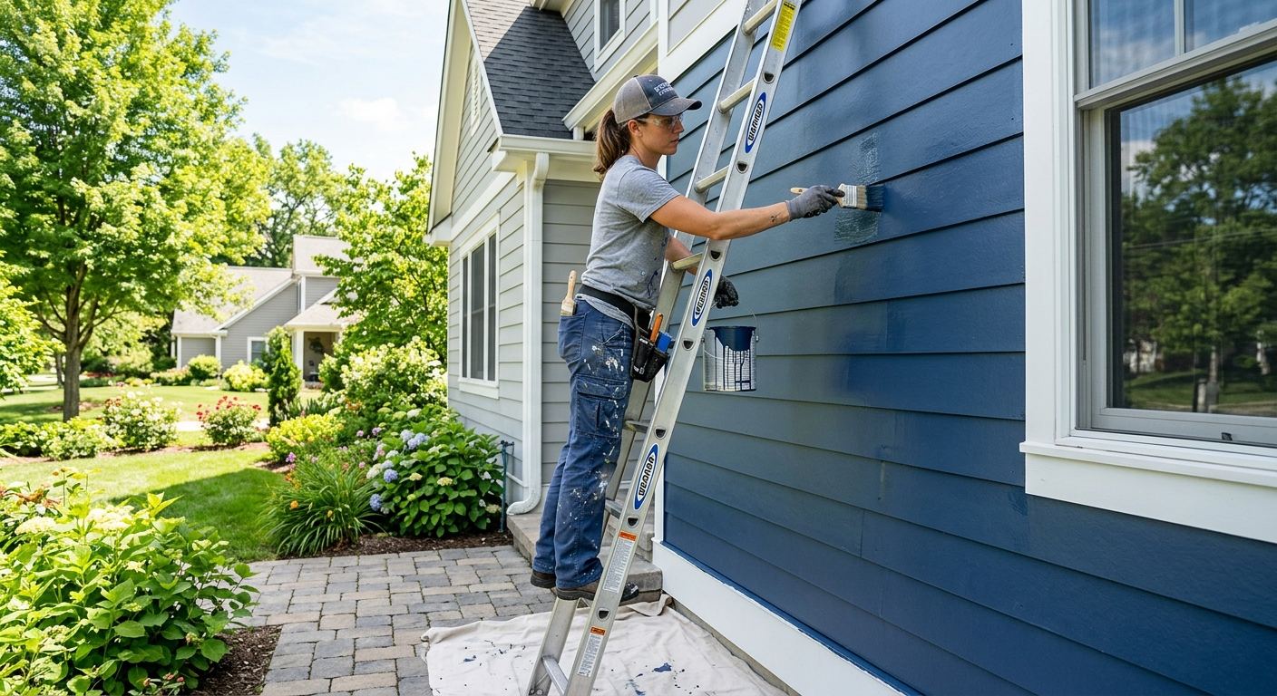 Travaux de peinture interieure a Brossard