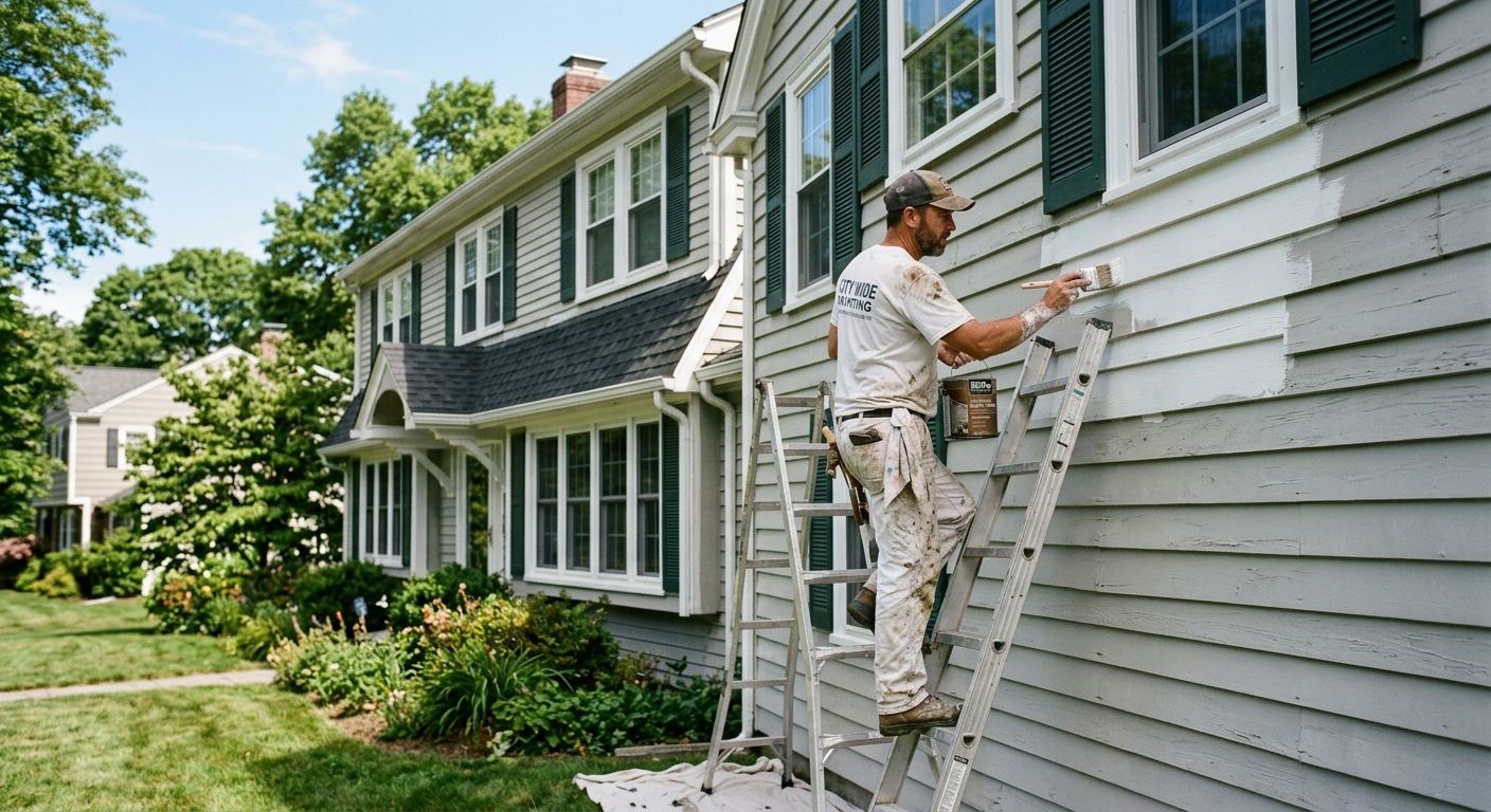 Travaux de peinture interieure a Delson