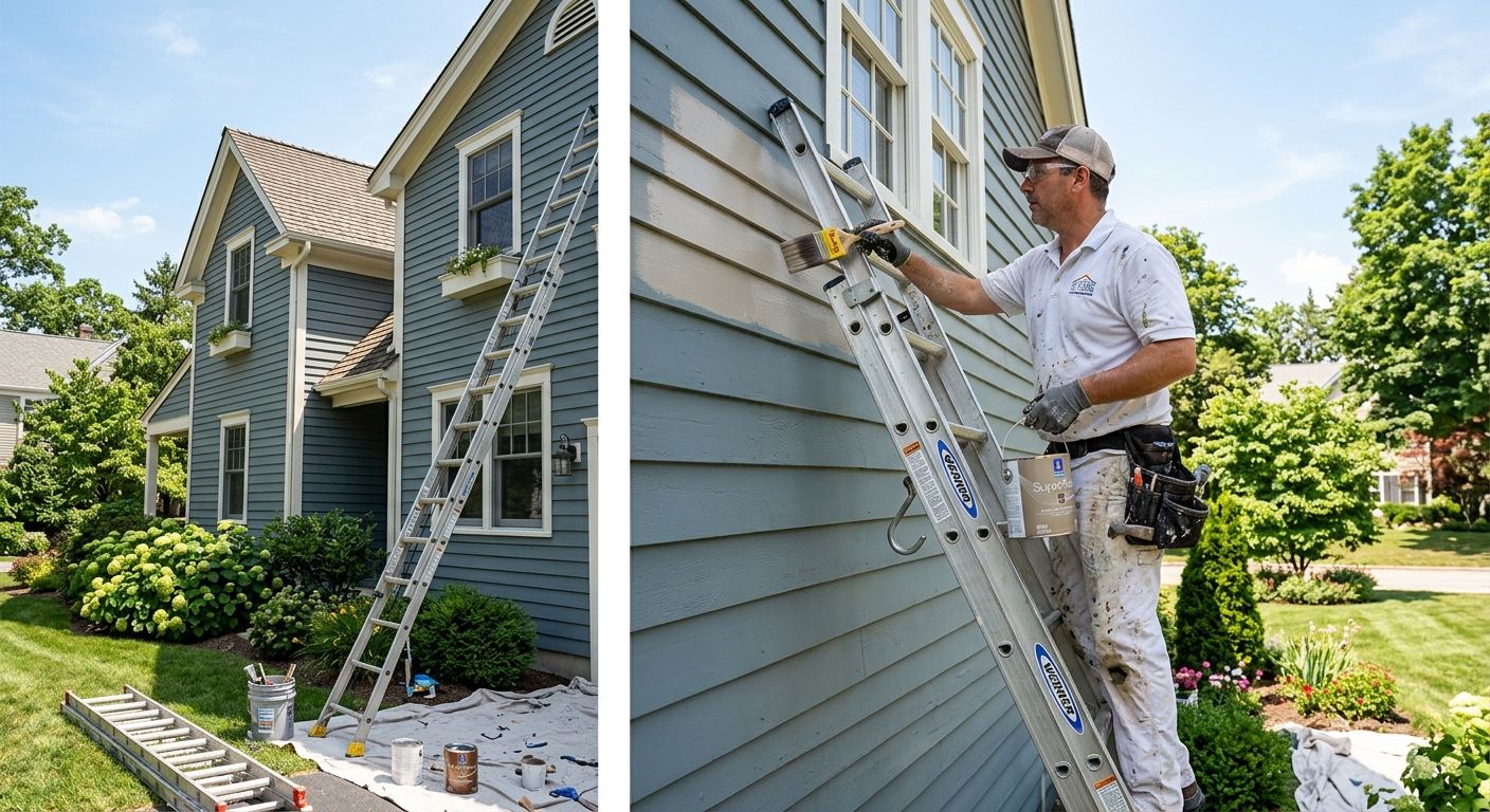 Peinture professionnelle — Sainte-Martine et region