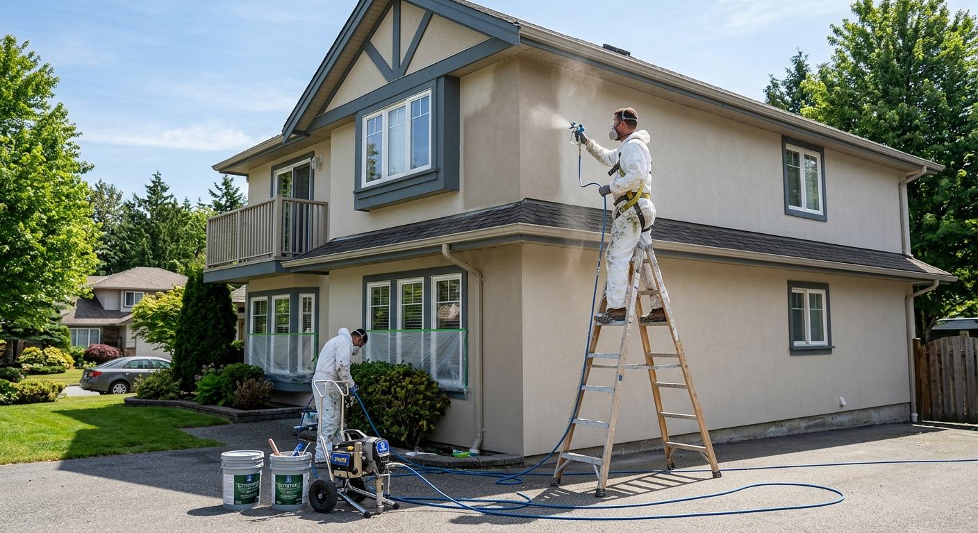 Peinture exterieure de maison a Sorel-Tracy